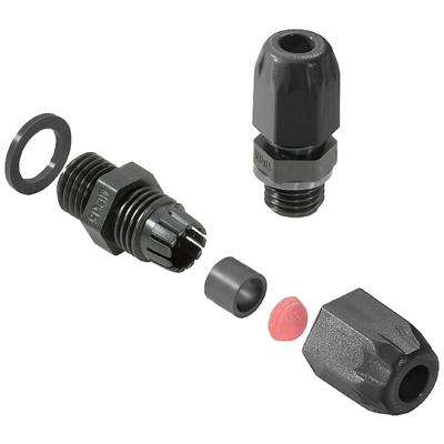 Weidmüller 2721930000 Wartel Met dichting, Met trekontlasting, Slagvast M12 Polyamide 6 Zwart 100 stuk(s)