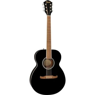 Fender FA-135 Concert Black WN akoestische westerngitaar - thumbnail