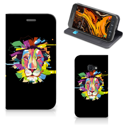 Samsung Galaxy Xcover 4s Magnet Case Lion Color Samsung Galaxy Xcover 4s Magnet Case Lion Color