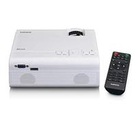 Lenco LPJ-300 - Bluetooth Beamer - Mini Beamer - 2800 Lumen - 30.000 uur Levensduur - Full HD - Bluetooth 5.0-2 x HDMI - USB - SD Port - AV-in - VGA - Wit - thumbnail