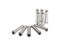 SHIMANO endhülse end cap shim.br.inner cab.1,6mm 100piec.alu - thumbnail
