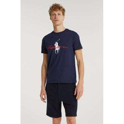 POLO Ralph Lauren T-shirt met logo marine POLO Ralph Lauren T-shirt met logo marine