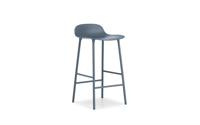 Normann Copenhagen - Form Barstool 65 cm - Blue/Steel (602777) - thumbnail
