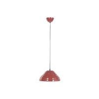 Plafondlamp Home ESPRIT Rood Metaal Ijzer 50 W 35 x 35 x 17 cm - thumbnail