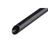 Fränkische Rohrwerke 20310016 Stalen buis 3 m Zwart 3 m - thumbnail