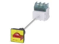 Belastbare scheidingsschakelaar Rood, Geel 3-polig 35 mm² 63 A 690 V/AC Siemens 3LD25170TK13 - thumbnail