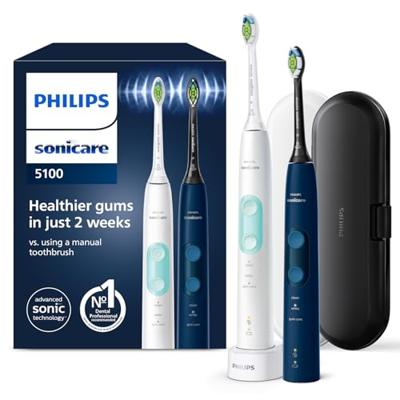 Philips HX6851/34 Sonische Tandenborstels Wit/Blauw - thumbnail