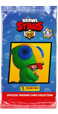 Blister - PANINI - BRAWL STARS TC - 5 sleeves - 2 limited edition kaarten - 40 kaarten