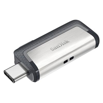 SanDisk Ultra® DualDrive USB-stick smartphone/tablet Zilver 256 GB USB-A 3.2 Gen 1, USB-C SanDisk Ultra® DualDrive USB-stick smartphone/tablet Zilver 256 GB USB-A 3.2 Gen 1, USB-C