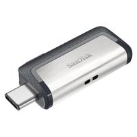 SanDisk Ultra® DualDrive USB-stick smartphone/tablet Zilver 256 GB USB-A 3.2 Gen 1, USB-C - thumbnail