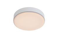 Lucide CERES-LED - Plafonnière Badkamer - Ø 21,5 cm - LED Dimb. - 1x30W 3000K - IP44 - Wit - thumbnail