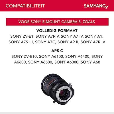 Samyang T-S 24mm F/3.5 ED AS UMC Tilt/Shift Sony FE