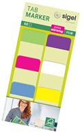 Sigel Plakmarker HN203 Groen, Geel, Pink, Blauw, Violet, Wit - thumbnail