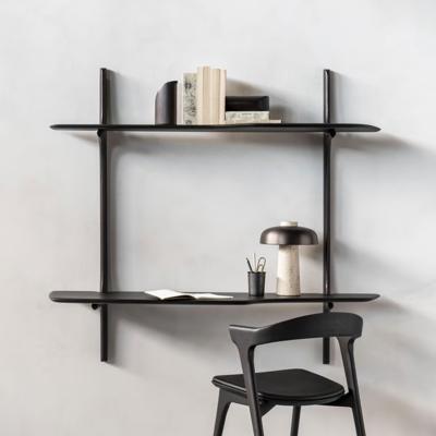 Ethnicraft Hangend Bureau 'PI' Gevernist Mahoniehout, 140 x 48cm