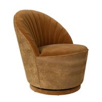 Dutchbone Fauteuil 'Madison', kleur Goud - thumbnail