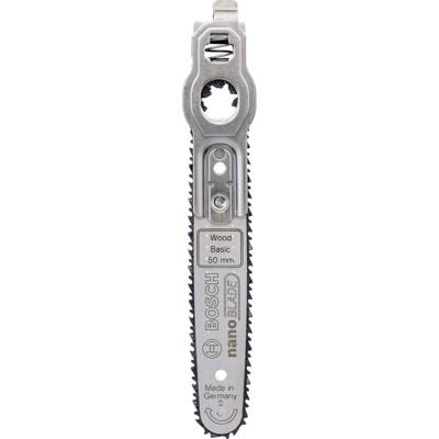 Bosch Home and Garden 2609256D83 nanoBLADE Wood Basic 50 Micro-kettingzaagblad Geschikt voor EasyCut 12, EasyCut 50, AdvancedCut 18, AdvancedCut 50