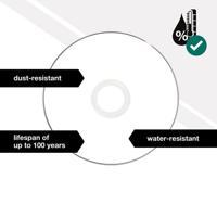 Verbatim CD-R 700MB - 52x brandsnelheid, Thermisch bedrukbaar, DataLifePlus, 50 Pack Spindle - thumbnail