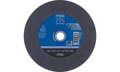 PFERD TOOLS 100 T 600-7,6 S SGP HD STEEL/60,0 66397707 Doorslijpschijf recht 600 mm 5 stuk(s) Getemperd staal, Staal