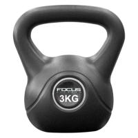 Kettlebell - Focus Fitness Cement - 3 kg - thumbnail