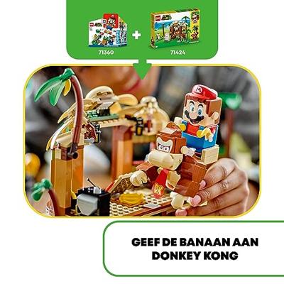 Lego Super Mario 71424 Uitbreidingsset Donkey Kongs Boomhut - thumbnail