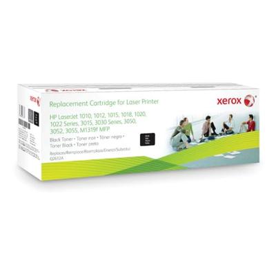 Xerox Zwarte toner cartridge. Gelijk aan HP Q2612A. Compatibel met HP LaserJet 1010/1012/1015/1018, 1020/1022, 3015/3020/3030/305x, M1005 MFP, M1319 MFP Xerox Zwarte toner cartridge. Gelijk aan HP Q2612A. Compatibel met HP LaserJet 1010/1012/1015/1018, 1020/1022, 3015/3020/3030/305x, M1005 MFP, M1319 MFP
