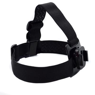 Shop4 - Actioncam Hoofdband - met Roterende Cam-aansluiting Zwart