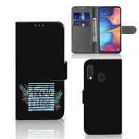 Samsung Galaxy A20e Leuk Hoesje Boho Beach - thumbnail