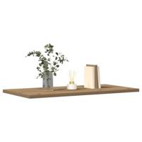 Wandschappen 4 st 60x30x1,5 cm bewerkt hout artisanaal eiken - thumbnail