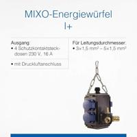 AS Schwabe MIXO 60732 Hangende CEE-stroomverdeler 230 V - thumbnail