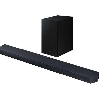 Samsung HW -Q600B - Soundbar 3.1.2CH - Dolby Atmos DTS: X - Bluetooth - Wireless Basse Cabin - Its Immersive Samsung HW -Q600B - Soundbar 3.1.2CH - Dolby Atmos DTS: X - Bluetooth - Wireless Basse Cabin - Its Immersive