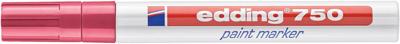 Edding 750 paint marker 4-750002 Lakmarker Rood 2 mm, 4 mm