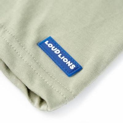 Kindershirt met korte mouwen 104 lichtkakikleurig