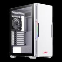 Micro ATX/ Mini ITX / ATX Midtower Behuizing XPG Starker Wit ARGB - thumbnail