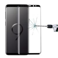 Voor Galaxy S9 9u oppervlaktehardheid 3D gebogen rand anti-kras volledig scherm HD gehard glas Screen Protector (zwart) - thumbnail