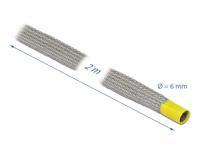 Delock Geflochten slang voor EMV afscherming rekbaar 2 m x 6 mm - thumbnail
