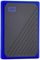 Western Digital My Passport Go 1000 GB Zwart, Blauw - thumbnail