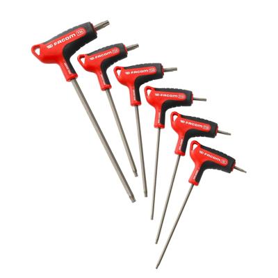 Facom set sleutels ogvgrip torx t-handgreep torx 6-delig - 89XGRP.J6PB