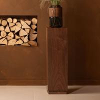 WOOOD Plantenstandaard 'Enid' Walnoot, 80cm hoog - thumbnail