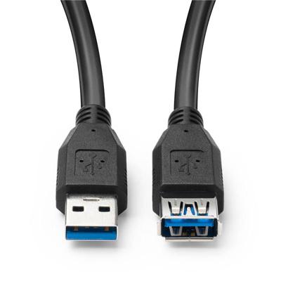 Microconnect USB3.0AAF2B USB-kabel 2 m USB A zwart
