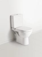 Villeroy & Boch O.novo Compact duoblokreservoir met zij en achteraansluiting wit 5788s101 - thumbnail