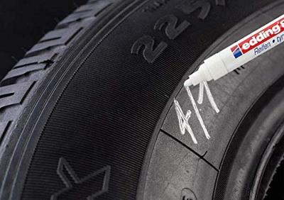 Edding 8050 Bandenmarker Wit 2 mm, 4 mm