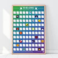 Gift Republic Kraskaart - 100 Kinderactiviteiten - thumbnail