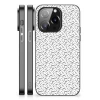iPhone 14 Pro Back Case Stripes Dots - thumbnail