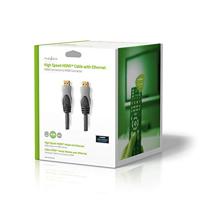 High Speed HDMI-Kabel met Ethernet | HDMI-Connector - HDMI-Connector | 0,75 m | Antraciet - thumbnail
