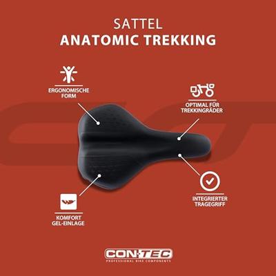 CONTEC zadel "anatomic" ct saddle anatomic 279 x 179mm