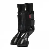 LeMieux Mesh Brushing Boots zwart maat:xl - thumbnail