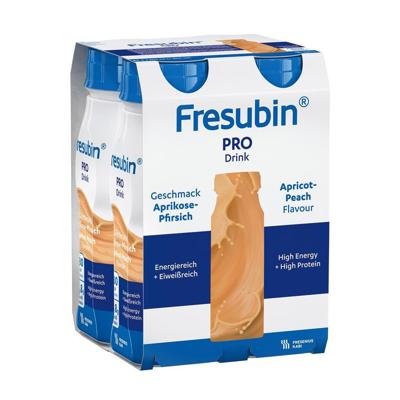 Fresubin Pro Drink Abrikoos Perzik Fl 4x200ml
