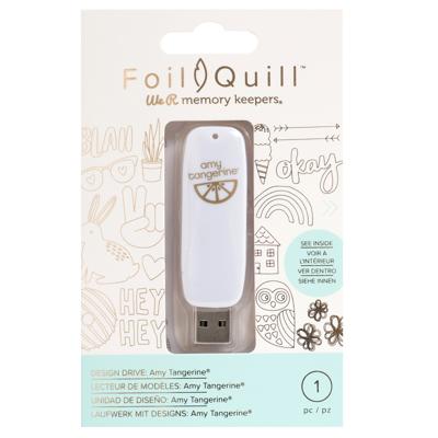 We R Makers • foil quill usb design amy tangerine