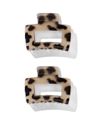 HEMA Haarklemmen 5 cm - 2 stuks tortoise