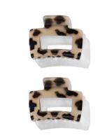 HEMA Haarklemmen 5 cm - 2 stuks tortoise - thumbnail